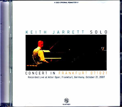 Keith Jarrett Keith Jarrett/Germany 10.21.2007 Complete & more