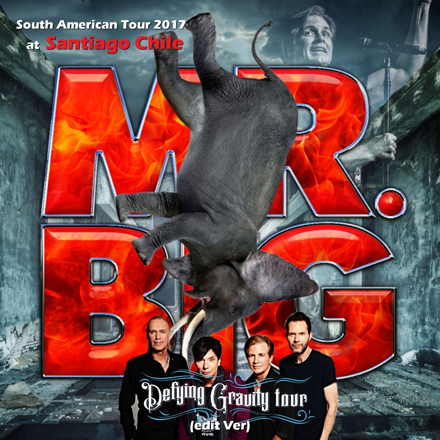 Mr. Big 2017 South American Tour August 26, Chile Sandiago +bonus SBD