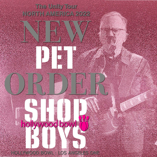 New Order 2022 North American Tour October 7, Hollywood Bowl