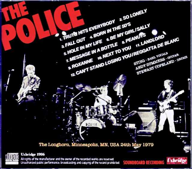 Police Police/MN,USA 1979 Soundboard