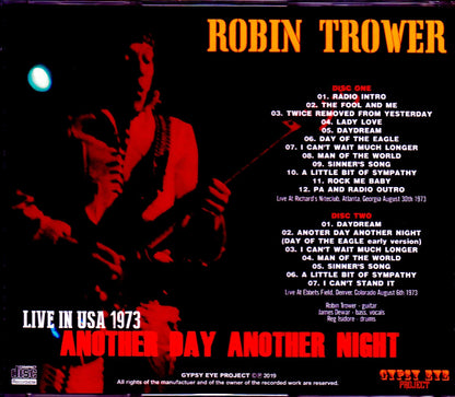 Robin Trower Robin Trower/GA,USA 1973 & more