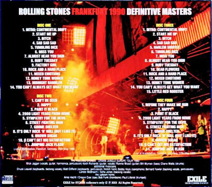 Rolling Stones Rolling Stones/Germany 1990 2Days Complete