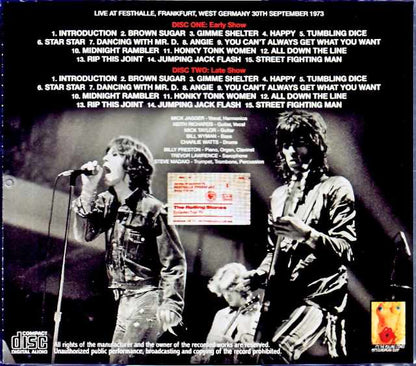 Rolling Stones Rolling Stones/Germany 9.30.1973 Upgrade