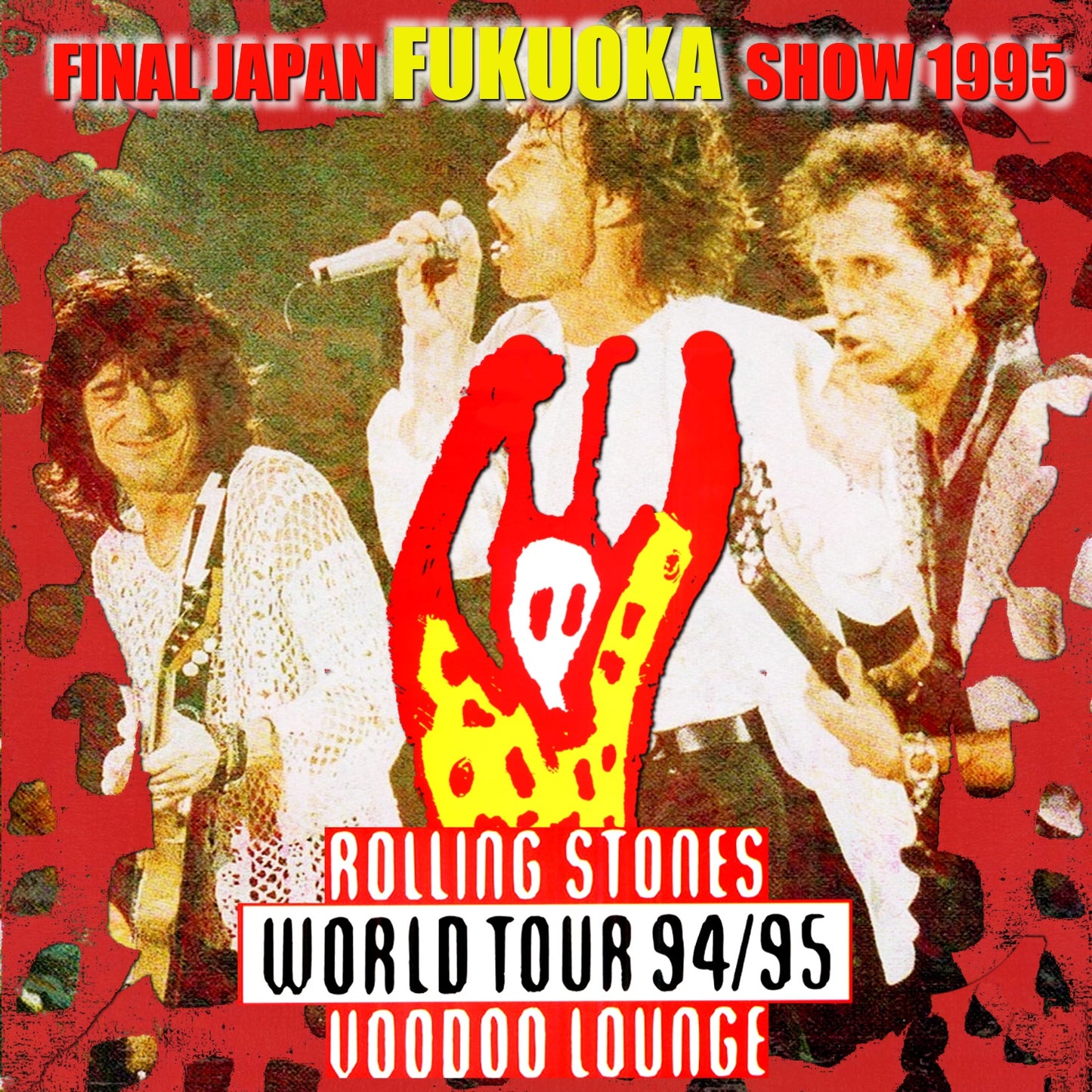 Rolling Stones 1995 Japan tour last day, March 23, Fukuoka