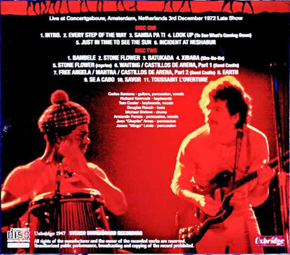 Santana Santana/Netherlands 1972 Late Show Complete