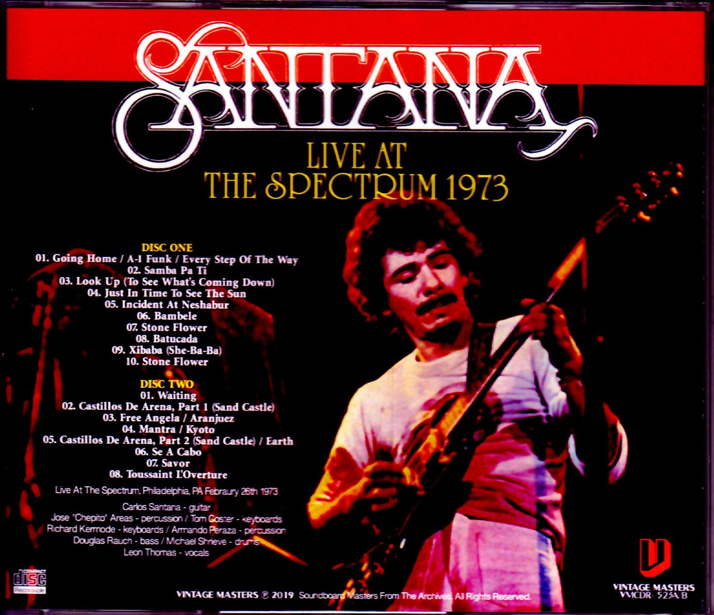 Santana Santana/PA,USA 1973