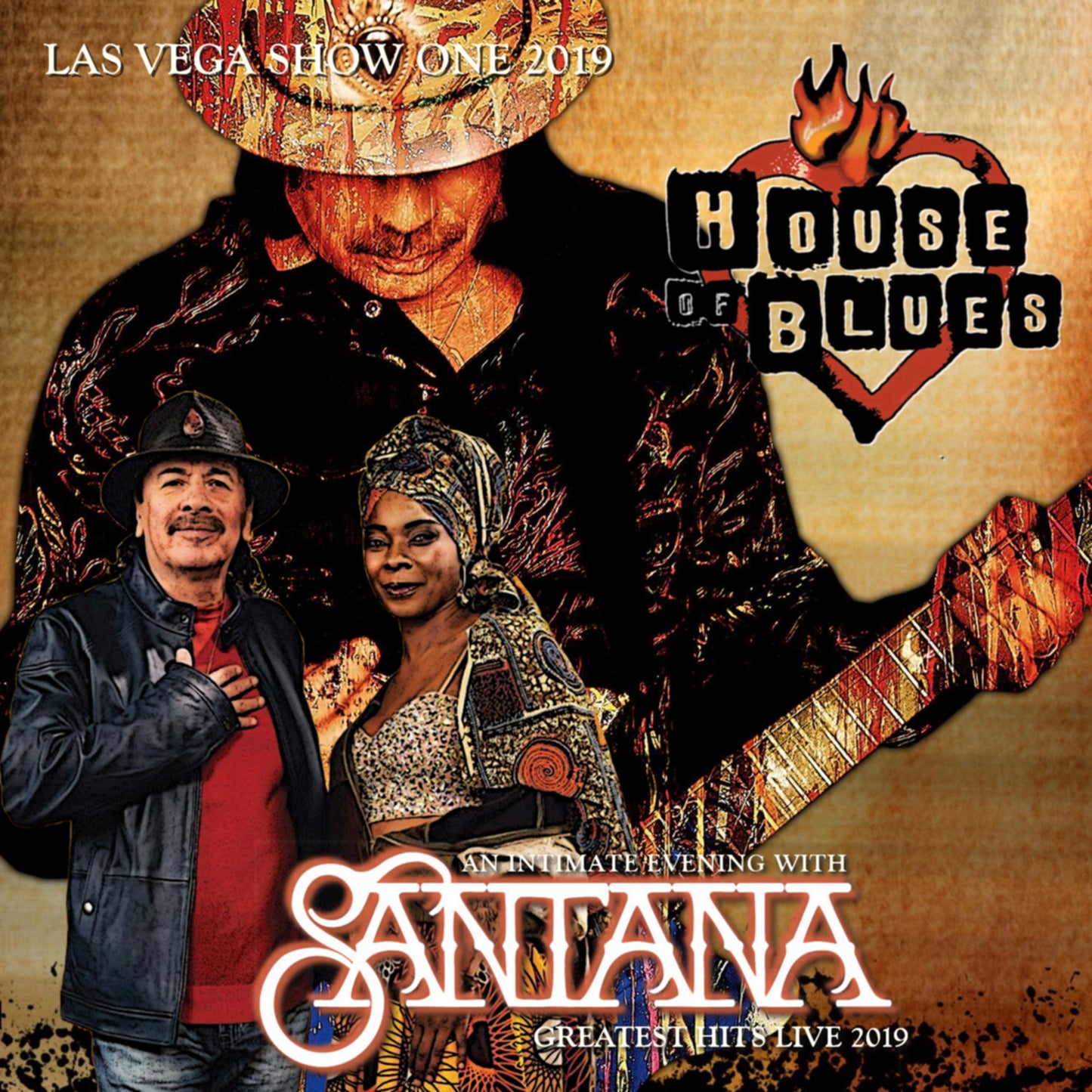 Santana 2019 North American Tour May 15, Las Vegas