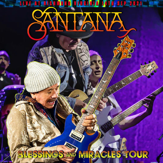 Santana 2021 US Tour September 14, Virginia +bonus