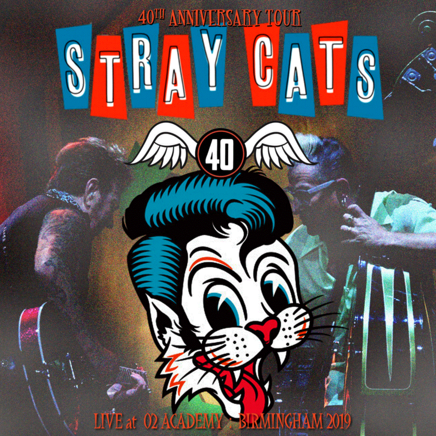 Stray Cats 2019 40th Anniversary Tour July 1 Amsterdam