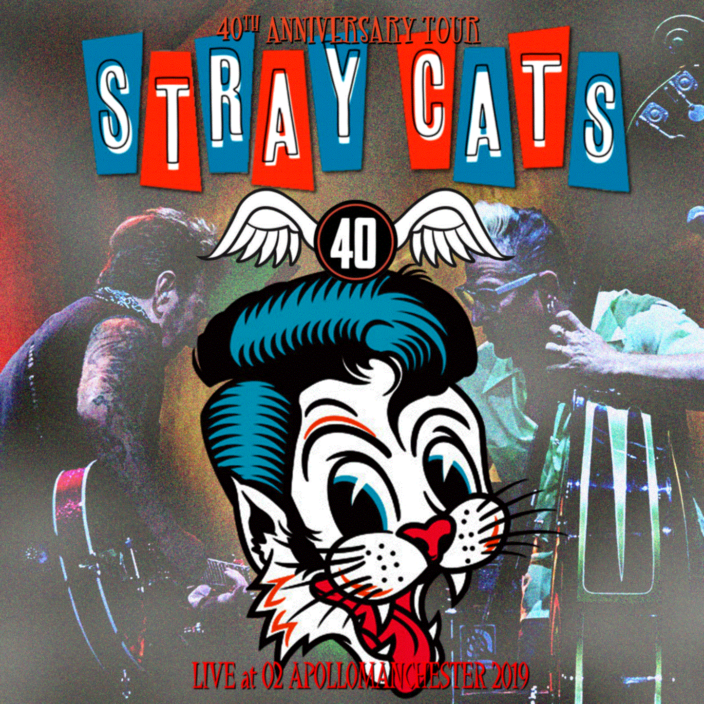 Stray Cats 2019 40th Anniversary Tour June 25 Manchester