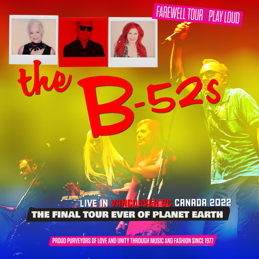 The B-52's 2022 North American Tour August 20 Vancouver h_SBD