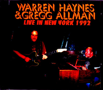 Warren Haynes,Gregg Allman Allman Brothers Band/NY,USA 1992