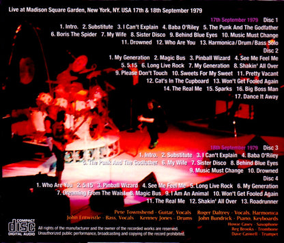 Who,The Who,The/NY,USA 1979 2 Days Complete