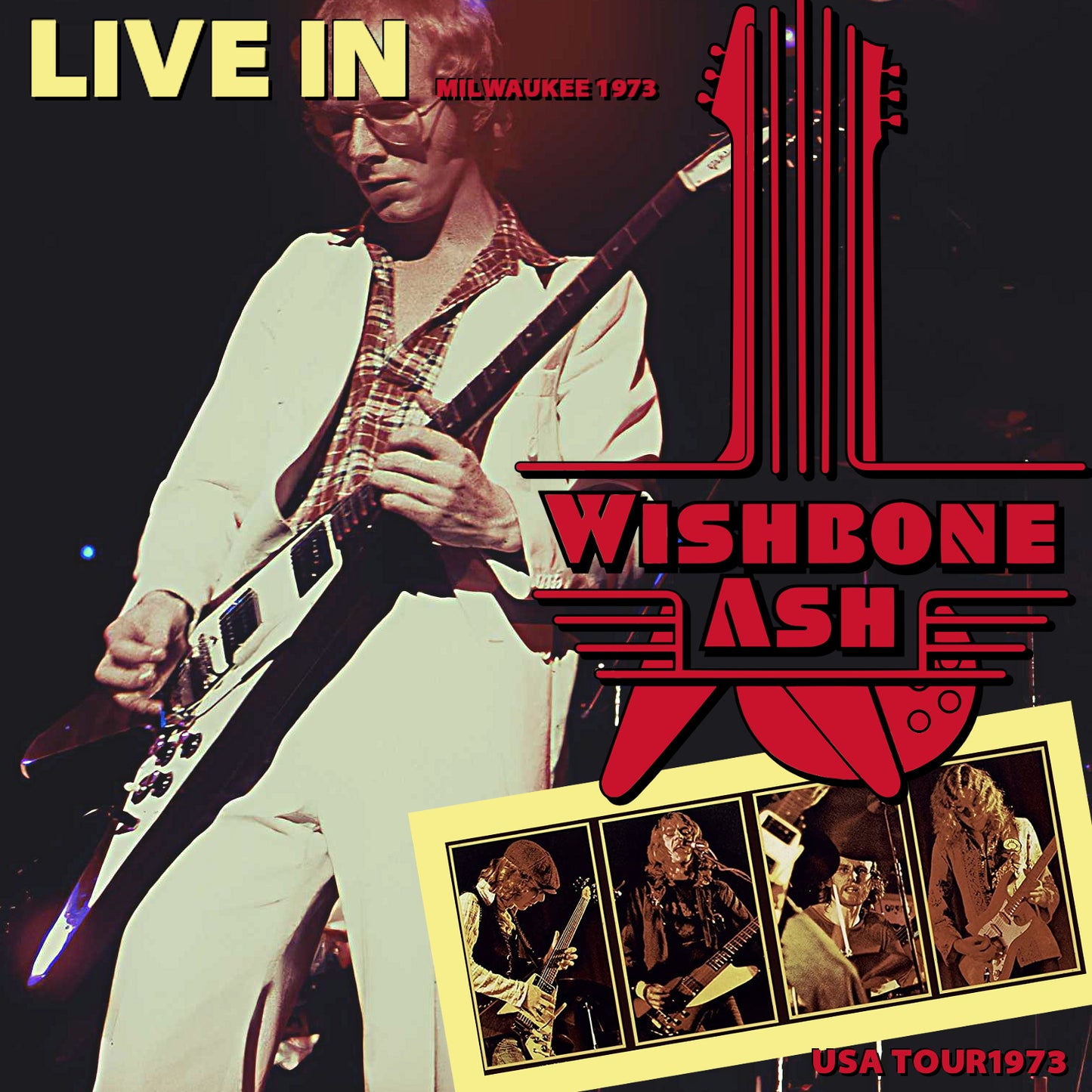 Wishbone Ash 1973 US Tour April 17 Milwaukee