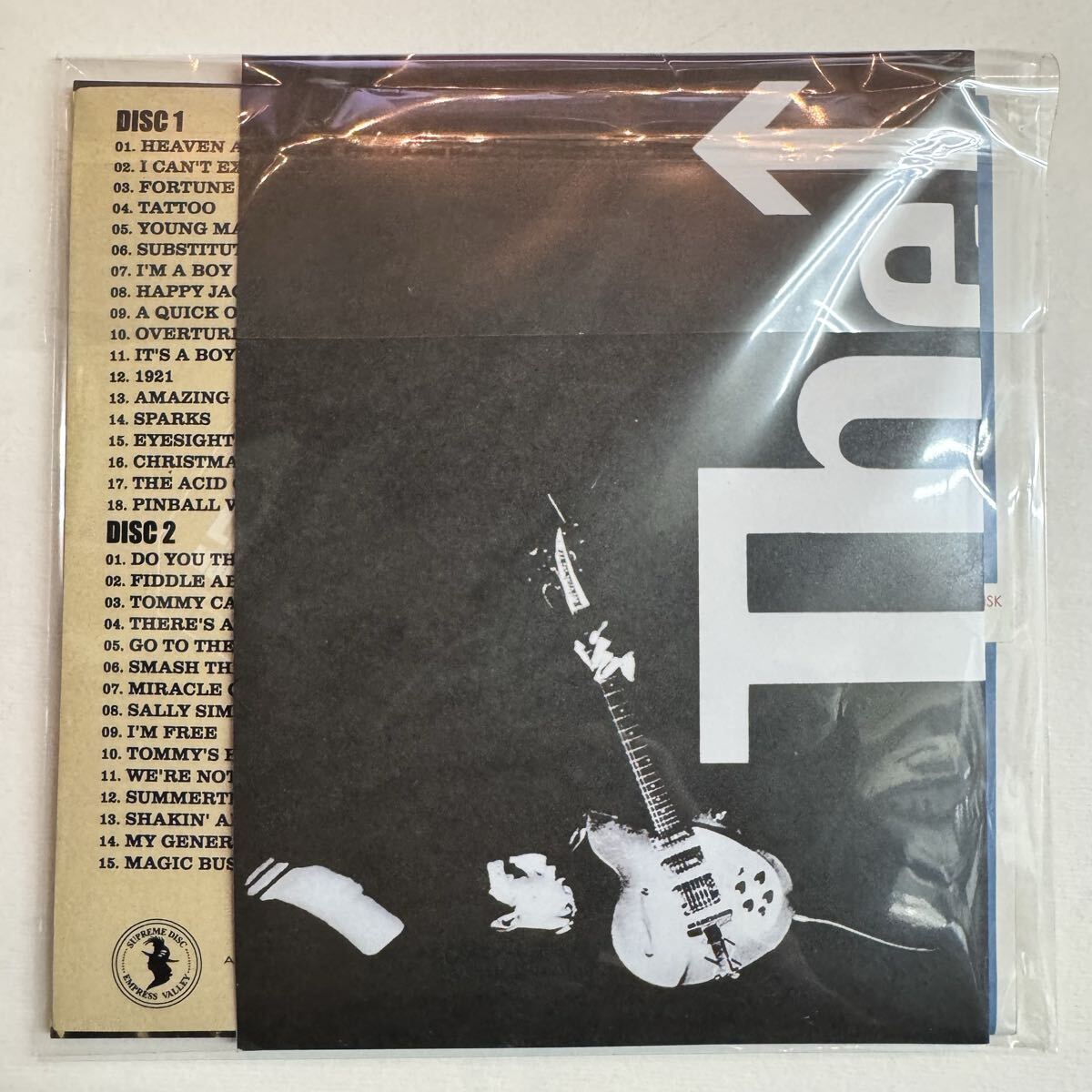 THE WHO LIVE AT LEEDS Complete Multitrack 2CD Limited Edition Paper Jacket Includes Mini Poster