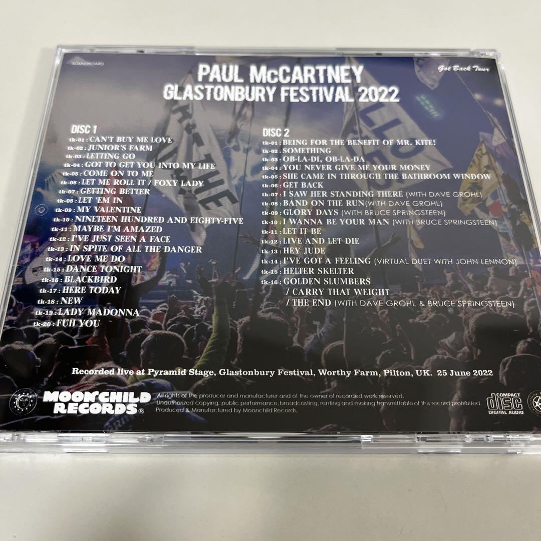Paul Mccartney Glastonbury Festival 22