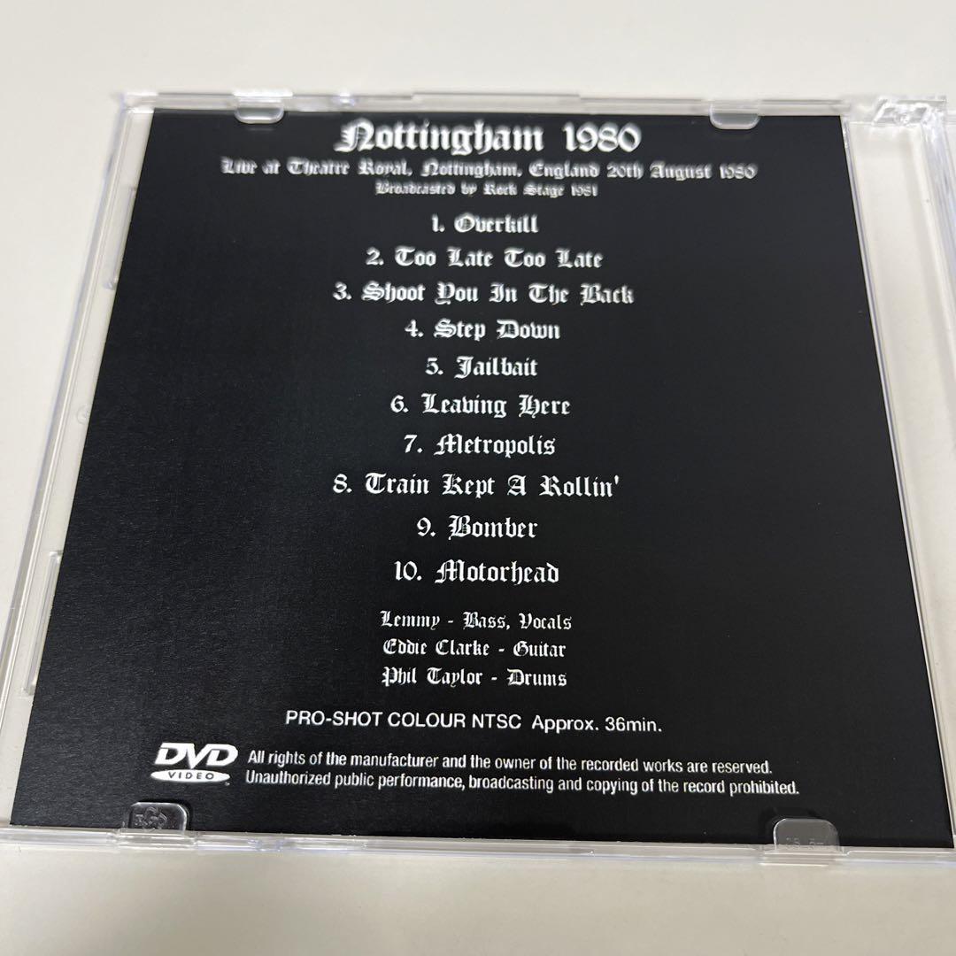 Motorhead Nottingham 1980
