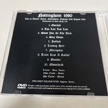 Motorhead Nottingham 1980