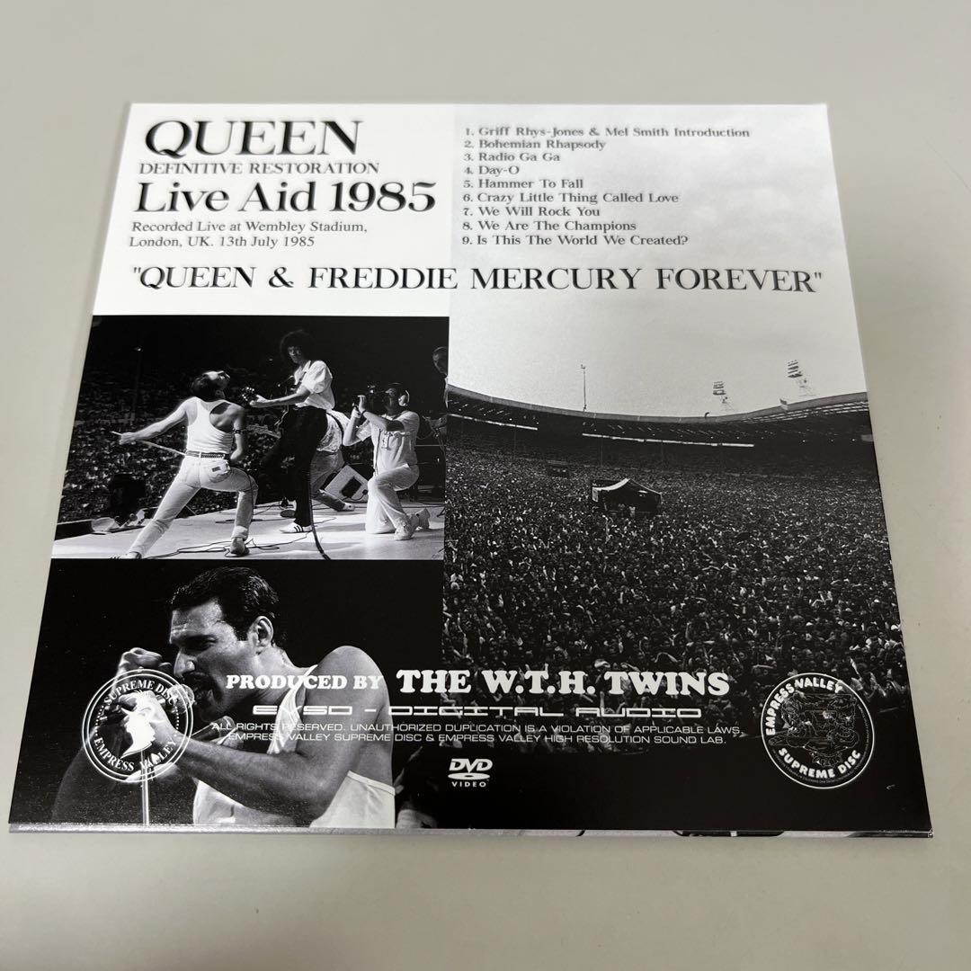 QUEEN Live Aid 1985 Wembley Poster - Hand-Signed Tribute, Numbered With COA (David Byrd)