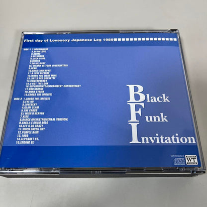 Prince Black Funk Invitation