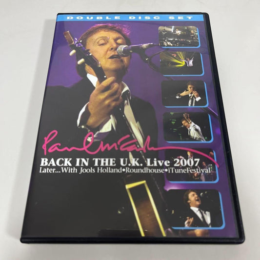 Paul Mccartney Back In The U.K. 2007