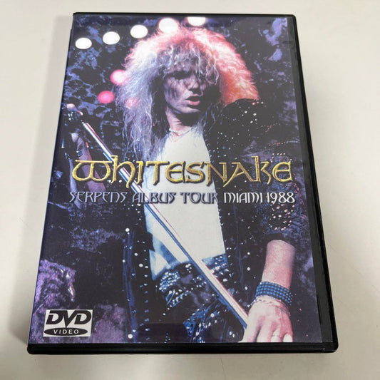 Whitesnake Serpens Albums Tour Miami 88