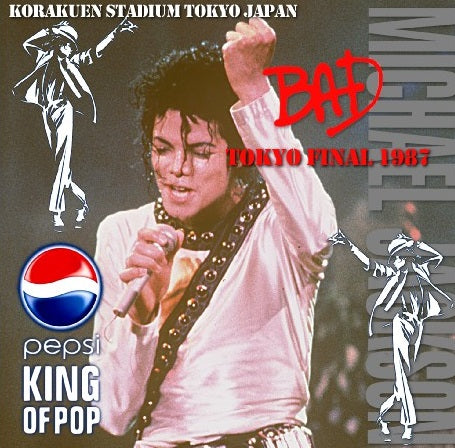 MICHAEL JACKSON 1987 BAD TOUR SEPTEMBER 14TH TOKYO LAST DAY ( CD )