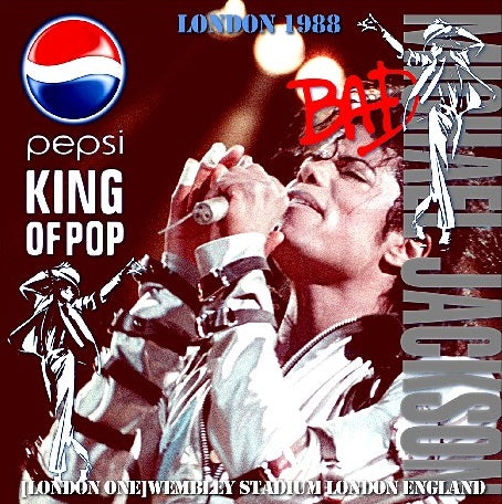 MICHAEL JACKSON 1988 BAD TOUR JULY 14 LONDON ENGLISH ( CD )