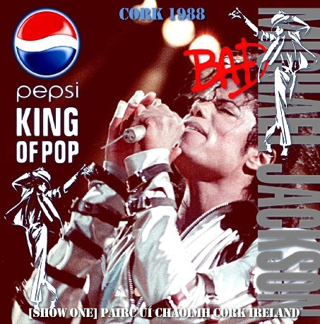 MICHAEL JACKSON 1988 BAD TOUR JULY 30 CORK IRELAND ( CD )