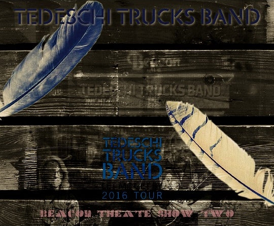 TEDESKI TRUCKS BAND OCTOBER 1, 2016 B -CONCERB DAY 2ND ( CD )