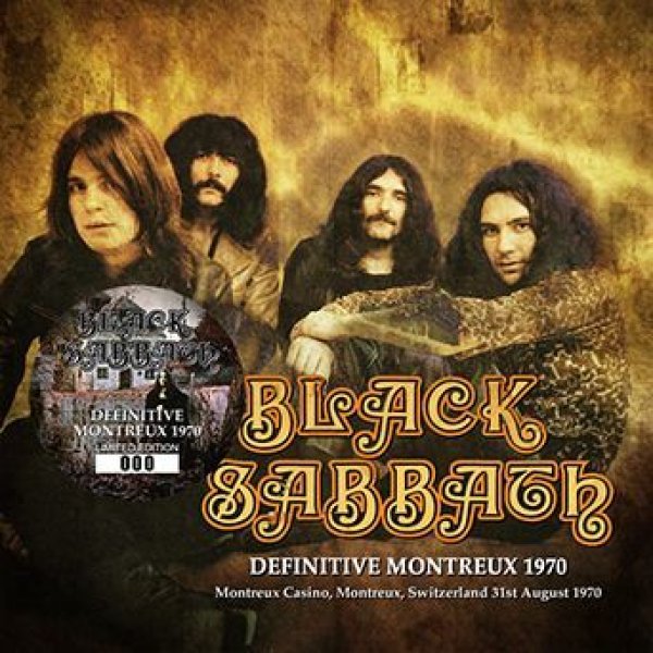 BLACK SABBATH - DEFINITIVE MONTREUX 1970 ( 1CD )