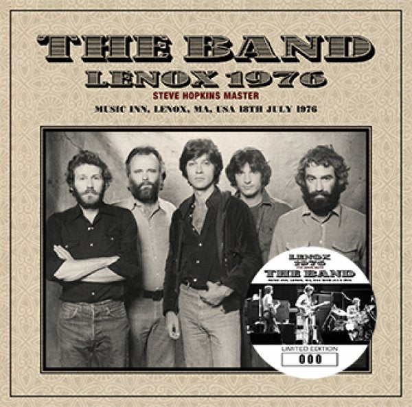 THE BAND - LENOX 1976 STEVE HOPKINS MASTER ( 2CD )