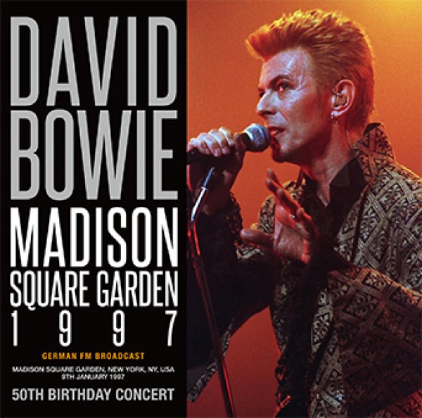 DAVID BOWIE - MADISON SQUARE GARDEN 1997 GERMAN FM BROADCAST ( 2CD )