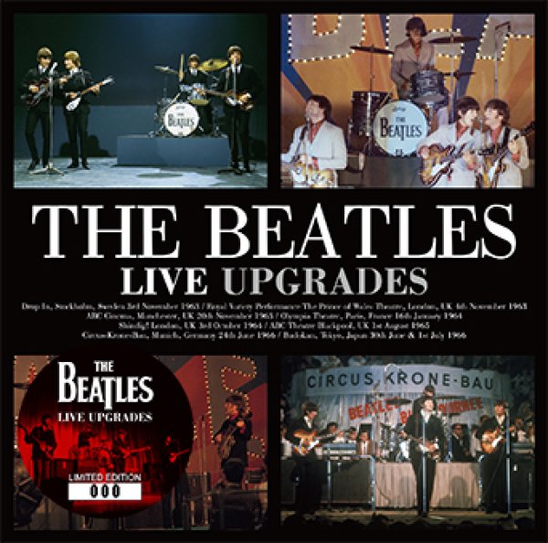 THE BEATLES - LIVE UPGRADES ( 2CD )