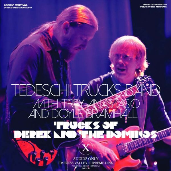 TEDESCHI TRUCKS BAND with TREY ANASTASIO - TRUCKS OF DEREK AND THE DOMINOS ( 2CD+DVD )