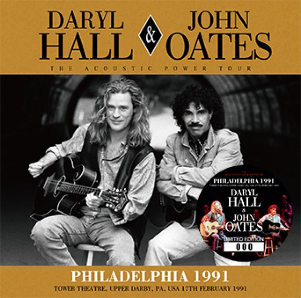 DARYL HALL & JOHN OATES - PHILADELPHIA 1991 ( 2CD )