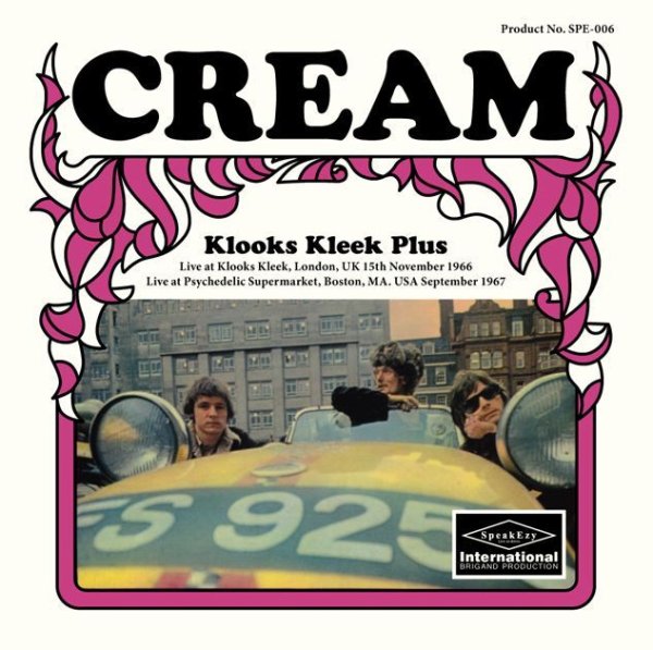 Cream - Klooks Kleek Plus ( 1CD+ Bonus 1CDR )