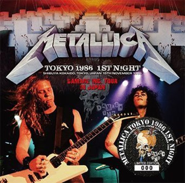 METALLICA - TOKYO 1986 1ST NIGHT ( 2CD )