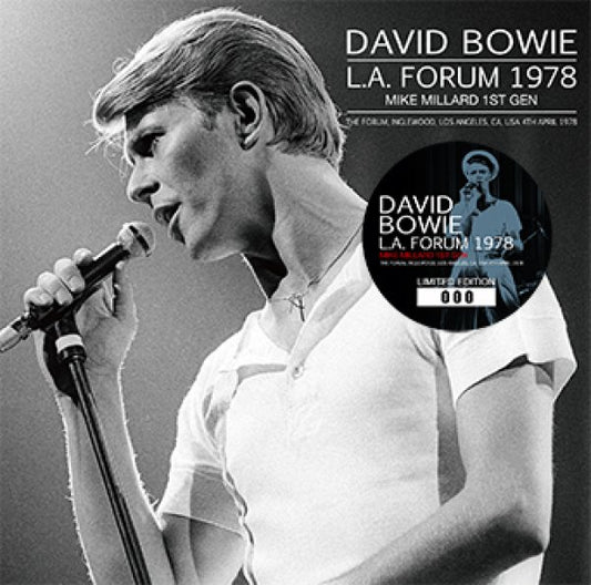 DAVID BOWIE - L.A. FORUM 1978: MIKE MILLARD 1ST GEN ( 2CD )