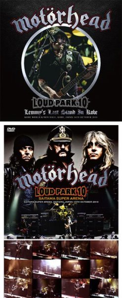 MOTORHEAD - LOUD PARK 10 : LEMMY'S LAST STAND IN KOBE ( 1CD + Ltd Bonus DVDR )