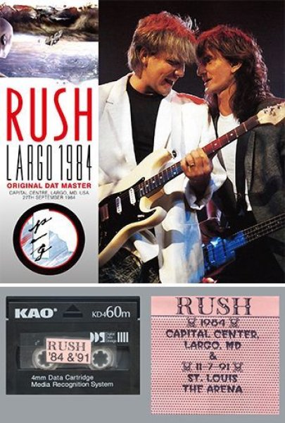 RUSH - LARGO 1984 ORIGINAL DAT MASTER ( 2CD )