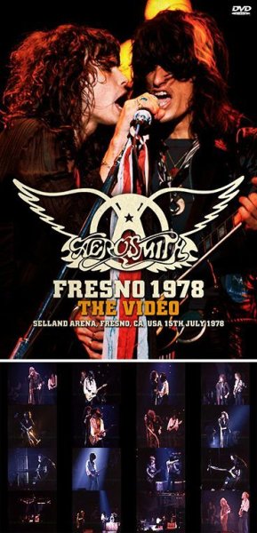 AEROSMITH - FRESNO 1978: THE VIDEO ( DVDR )