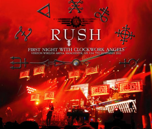 RUSH - FIRST NIGHT WITH CLOCKWORK ANGELS: MANCHESTER 2012 ( 3CDR )