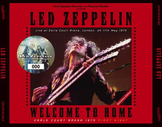 LED ZEPPELIN - WELCOME TO HOME: EARLS COURT 1975 1ST NIGHT ( 6CD )