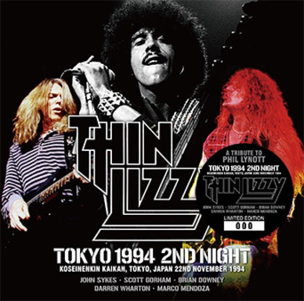 THIN LIZZY - TOKYO 1994 2ND NIGHT ( 2CD )