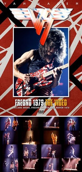 VAN HALEN - FRESNO 1979 THE VIDEO ( DVDR )