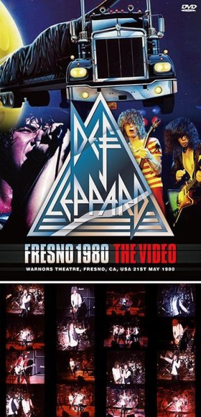 DEF LEPPARD - FRESNO 1980: THE VIDEO ( DVDR )