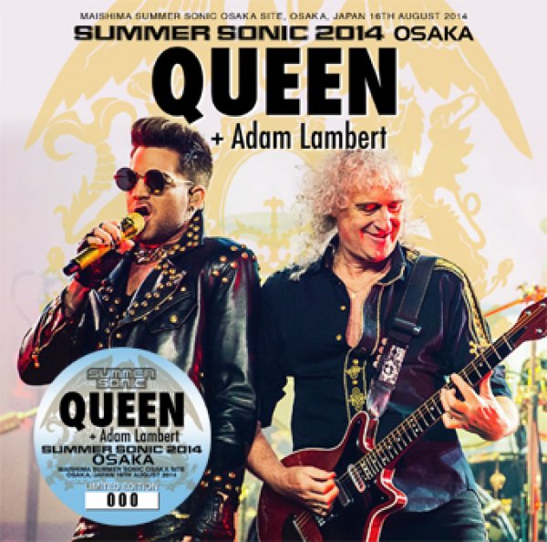 QUEEN + ADAM LAMBERT - SUMMER SONIC OSAKA 2014 ( 2CD )