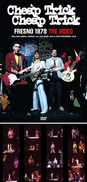 CHEAP TRICK - FRESNO 1978 THE VIDEO ( DVDR )