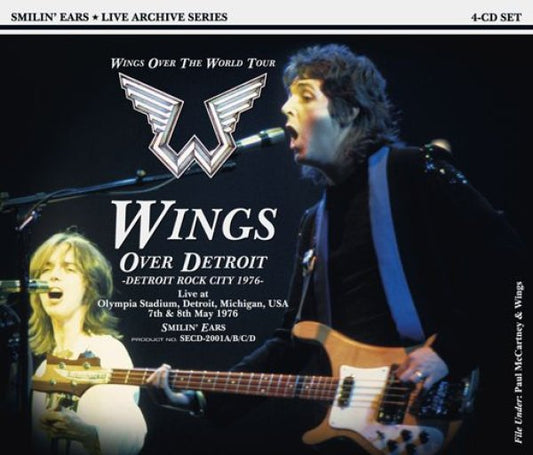 WINGS OVER DETROIT -Detroit Rock City 1976- ( 4CD )